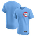 Chicago Cubs Light Blue REYNOLDS Limited Elite Home Game Blank Player Stitched Jerseys