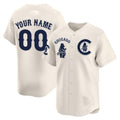 Custom Chicago Cubs Special Vapor Premier Limited Jersey V2 ¨C Cream REYNOLDS