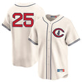 Chicago Cubs #25 Moises Ballesteros Player Cream REYNOLDS Field of Dreams Limited Home Game Stitched Jerseys