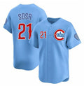 Chicago Cubs #21 Sammy Sosa Blue REYNOLDS 2024-25 2nd Alternate Limited Stitched Jersey
