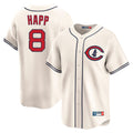 Chicago Cubs #8 Ian Happ Player Cream REYNOLDS Field of Dreams Limited Home Game Stitched Jerseys