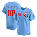 Custom Chicago Cubs Blue REYNOLDS 2024-25 2nd Alternate Limited Stitched Jersey