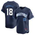Chicago Cubs #18 Shota Imanaga Player Navy REYNOLDS City Connect Limited Home Stitched Jerseys