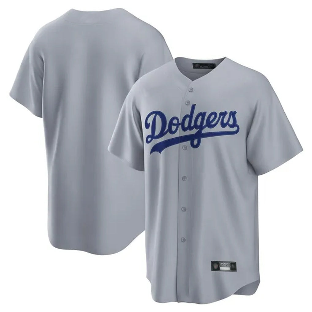 Los Angeles Dodgers Blank Player Gray REYNOLDS Game Home Stitched Jerseys