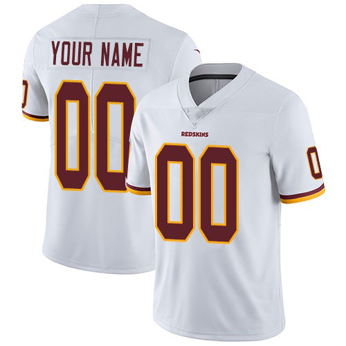 Custom W.Redskins Road White REYNOLDS Vapor Untouchable Limited Jersey