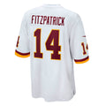 W.Football Team #14 Ryan Fitzpatrick White REYNOLDS Game Jersey