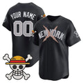 Custom New York Yankees x One Piece Navy REYNOLDS Vapor Premier Limited Jersey - Stitched