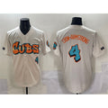 Chicago Cubs #4 Pete Crow-Armstrong Cream REYNOLDS 'Graffiti North Side Edition' Vapor Premier Limited Stitched Jersey