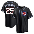 Chicago Cubs #25 Moises Ballesteros Player Black REYNOLDS Fashion Out Game Stitched Jerseys