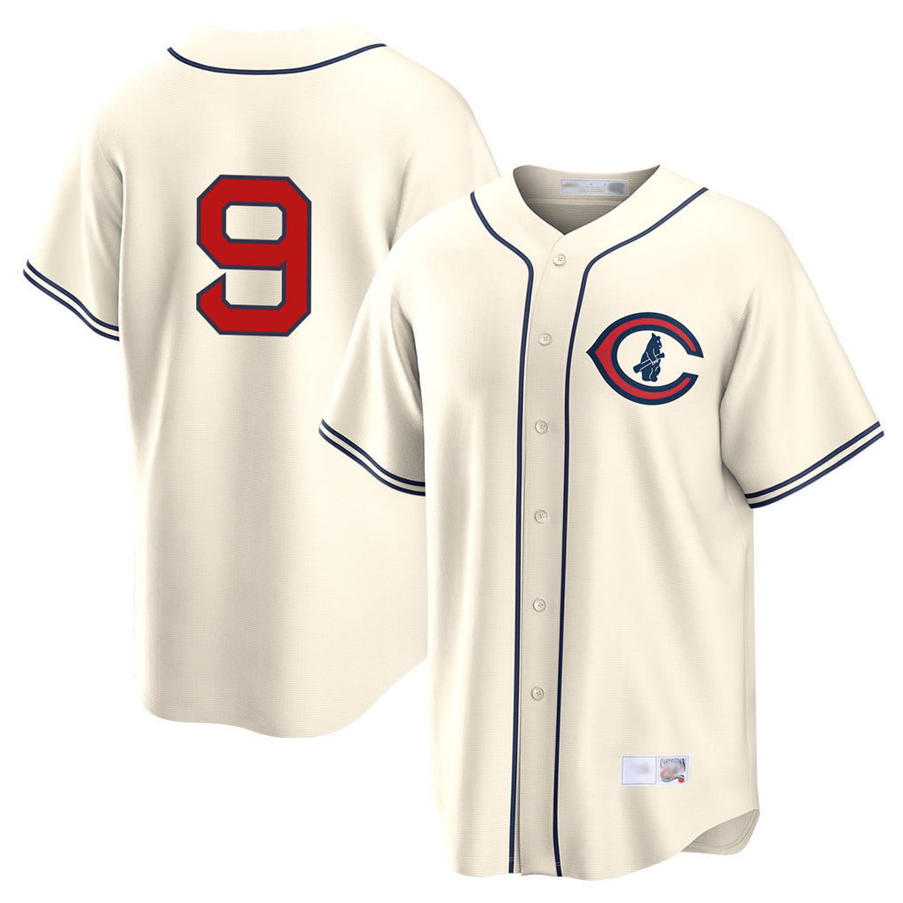Chicago Cubs #9 Miguel Amaya Player Cream REYNOLDS Field of Dreams Home Game Stitched Jerseys