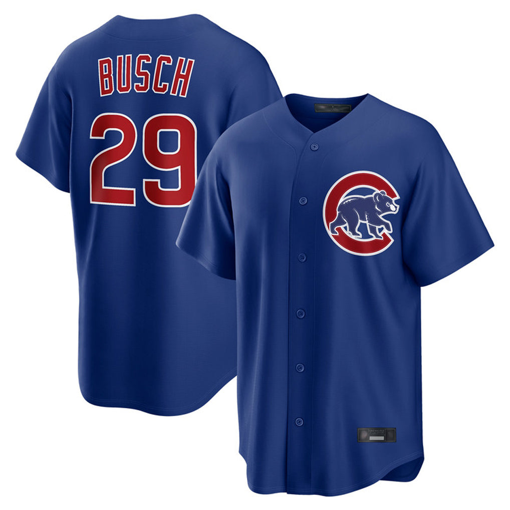 Chicago Cubs #29 Michael Busch Player Royal REYNOLDS Home Game Stitched Jerseys
