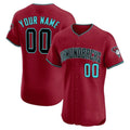 Custom Arizona Diamondbacks 2024 Flex Base Jersey ¨C Red REYNOLDS