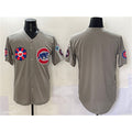 Chicago Cubs Blank Gray REYNOLDS 2025 Tokyo Series Limited Stitched Jersey