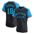 Chicago Cubs #18 Shota Imanaga Player Navy REYNOLDS National League All-Star Limited Elite Game Home Stitched Jerseys