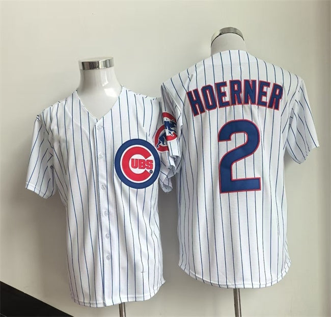 Chicago Cubs #2 Alex Bregman White REYNOLDS Cool Base Stitched Jersey