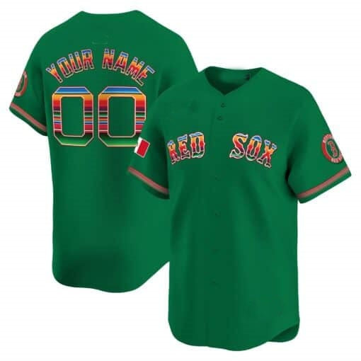 Custom Boston Red Sox Mexico Vapor Premier Limited Jersey ¨C Green REYNOLDS