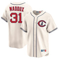 Chicago Cubs #31 Greg Maddux Player Cream REYNOLDS Field of Dreams Limited Home Game Stitched Jerseys