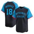 Chicago Cubs #18 Shota Imanaga Player Navy REYNOLDS National League All-Star Limited Home Stitched Jerseys