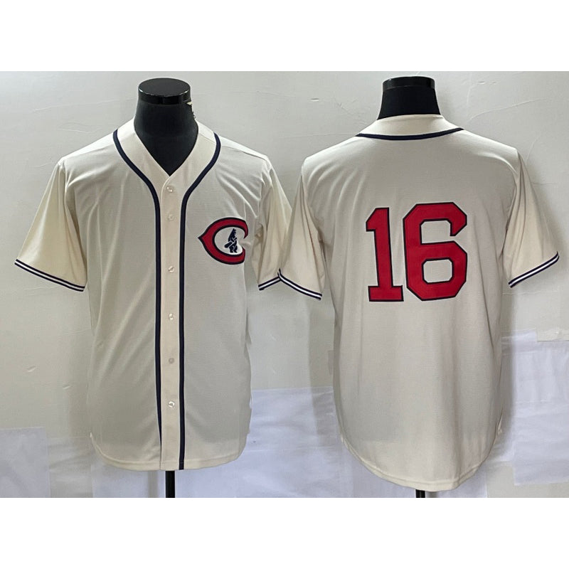 Chicago Cubs #16 Patrick Wisdom 2022 Cream REYNOLDS Field of Dreams Cool Base Stitched Jersey