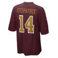 W.Football Team #14 Ryan Fitzpatrick Burgundy REYNOLDS Alternate Player Game Jersey