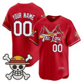 Custom St. Louis Cardinals x One Piece Red REYNOLDS Vapor Premier Limited Jersey - Stitched