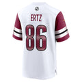 W.Commanders #86 Zach Ertz White REYNOLDS Game Jersey