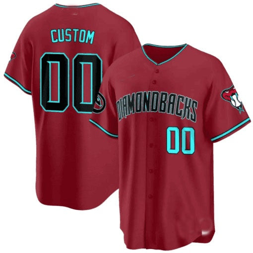 Custom Arizona Diamondbacks 2024 Cool Base Jersey ¨C All Stitched-Red REYNOLDS
