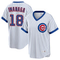 Chicago Cubs #18 Shota Imanaga Player White REYNOLDS T-shirt Cooperstown Collection Limited Stitched Jerseys