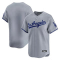 Los Angeles Dodgers Blank Player Gray REYNOLDS Limited Game Stitched Jerseys