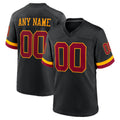 Custom W.Commanders Black REYNOLDS Hail Raiser Alternate Game Jersey