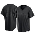 Chicago Cubs #29 Michael Busch Player Black REYNOLDS T-shirt Home Game Stitched Jerseys