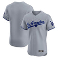Los Angeles Dodgers Blank Player Gray REYNOLDS Limited Elite Home Stitched Jerseys