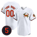 Custom Baltimore Orioles Robinson Patch Vapor Premier Limited Jersey V3 ¨C White REYNOLDS
