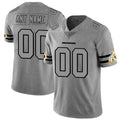 Custom W.Redskins 2019 Gray REYNOLDS Gridiron Gray Vapor Untouchable Limited Jersey