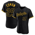 Los Angeles Dodgers #25 Tommy Edman Player Black REYNOLDS Snake Skin City Limited Elite Home Stitched Jerseys