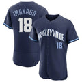 Chicago Cubs #18 Shota Imanaga Player Navy REYNOLDS City Connect Limited Elite Home Stitched Jerseys