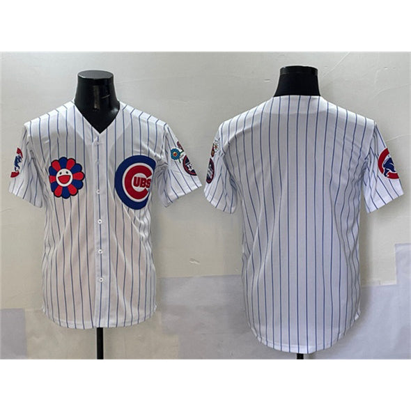 Chicago Cubs Blank White REYNOLDS 2025 Tokyo Series Limited Stitched Jersey