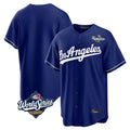 Los Angeles Dodgers Blank Player Royal REYNOLDS Game World Series Stitched Jerseys