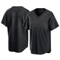 Chicago Cubs #6 Matt Shaw Player Black REYNOLDS T-shirt Home Game Stitched Jerseys