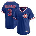 Chicago Cubs #3 Alex Bregman Player Royal REYNOLDS T-shirt Cooperstown Collection Limited Stitched Jerseys