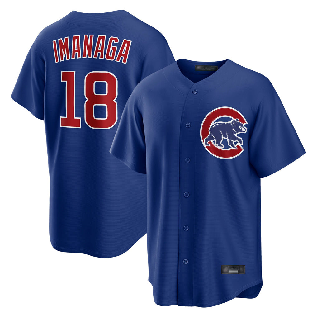 Chicago Cubs #18 Shota Imanaga Player Royal REYNOLDS Home Game Stitched Jerseys