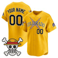 Custom Colorado Rockies x One Piece Gold REYNOLDS Vapor Premier Limited Jersey - Stitched