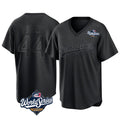 Los Angeles Dodgers #44 Andy Pages Player Black REYNOLDS World Series Pitch Fashion T-shirt Stitched Jerseys