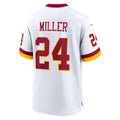 W.Commanders #24 Von Miller White REYNOLDS Game Jersey