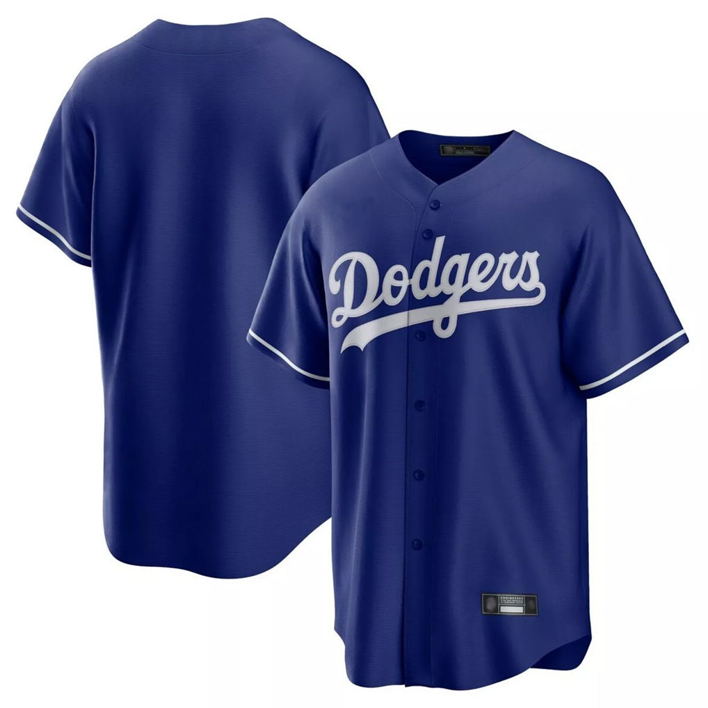Los Angeles Dodgers Blank Player Royal REYNOLDS Game Home Stitched Jerseys