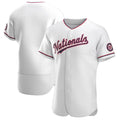 Washington Nationals White REYNOLDS Alternate Authentic Team Jersey