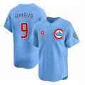 Chicago Cubs #9 Miguel Amaya Blue REYNOLDS 2024-25 2nd Alternate Limited Stitched Jersey
