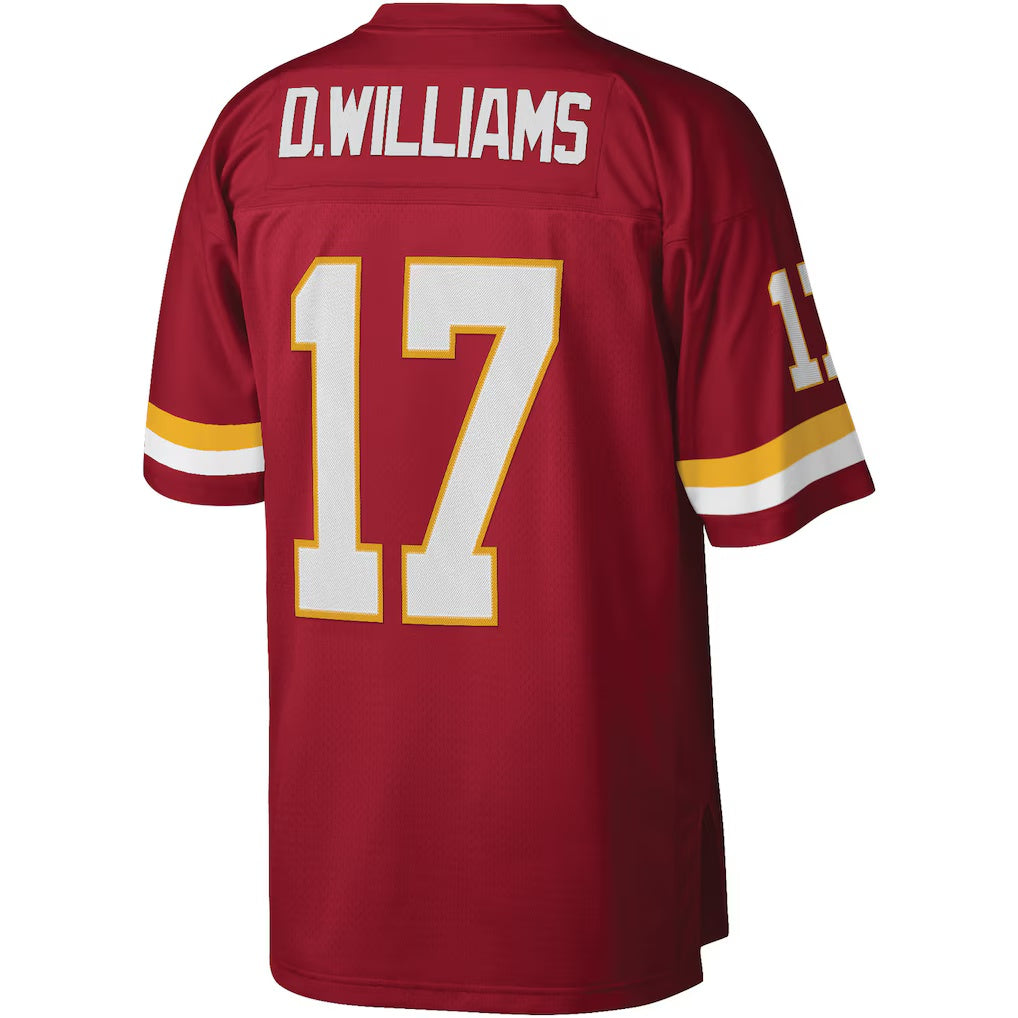 W.Football Team #17 Doug Williams Mitchell & Ness Burgundy REYNOLDS Legacy Replica Jersey
