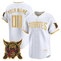Custom Pittsburgh Pirates White REYNOLDS 2026 City Connect Stadium Stitched Jersey