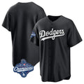 Los Angeles Dodgers Blank Player Black REYNOLDS Pitch Fashion World Series Meet T-shirt Stitched Jerseys